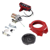 Electric Starter Kit GX160 2KW 3KW Includes Flywheel Motor Electric Large Cover Fits for 168F 170F Gasoline Generator