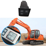 Exclusive Excavator Parts Wiper Motor Control Panel ABS Wiper Motor Control Panel For Doosan Dx150 Dx225 Dx300 DX380 543-00095 5