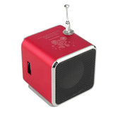 Mini Radio Receiver With USB Portable Speakers With Fm Radio Digital For PC Phone Mp3 Music Player Support Micro SD Card