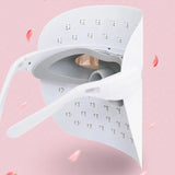 Rechargeable LED Facial Mask Professional Red Light Therapy Masks Skincare Facials Equipments Skin Tightening Beauty Device