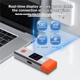 Display Screen Wireless Compatible Video Transmitter Receiver Extender TV Adapter For PC To Monitor Projector