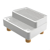 New Accessible Puss Wastebasket Footrest With Quick Assembly And Quiet Execution