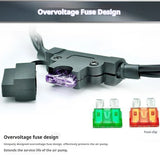 12V Mobile Air Compressor Portable Tyre Inflator Electric Motorcycle Pump Air Compressor Small Vehicle Air Pump
