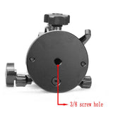 Universal fine adjustment mount (metal, black) - latitude adjustment mount for Equatorial Telescope