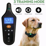 Professional Remote Dog Training Collar, Rechargeable and Rainproof,  Suit for 8-150Lbs Dogs