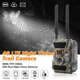 Willfine Sifar 4.0CG PRO 24MP 4G LTE Infrared Cellular Trail Camera Traps with MMS GPS No Glow 940nm LEDs for Wildlife Monitor