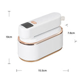 Mini Travel Rotating Steam Iron Handheld Wet and Dry Double Hot Steam Generator Portable Garment Steamer Home Hanging Ironin