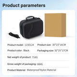 Shockproof VR Headset Storage Bag Portable Anti Scratch Protective Box Waterproof Large Capacity Carrying Case for Meta Quest 3S