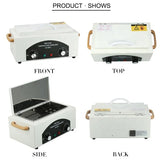 200 Degrees High Temperature Sterilizer Box Nail Tool Sterilizing Manicure Beauty Salon Dry Heat Sterilizer Disinfection Cabinet