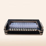 Accurately cut 1-inch bamboo soap slicer, hand-made soap with multiple wires, manual soap cutter cut 1-12 strips accurately