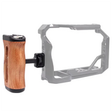 B27B Universal Wooden Side Handle For ARRI For Smallrig For Tilta Camera Cage Rig Extension Grip SLR Photo