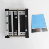 SMT Stencil Printer Manual Solder Paste Printing Machine 20x20cm Steel Stencil Workbench for PCB Assembly
