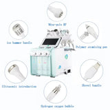 H2O2 7 in 1 Water Oxygen Jet Peel Hydro Beauty Skin Cleansing facial Machine Facial Machine Water Aqua Peeling for Home Use