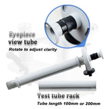 Disc Polarimeter WXG-4 ( Sodium Lamp / LED ) Disc Rotator Visual Aim Manual Measure Magnifying 4X