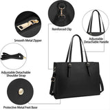 Stylish Large Capacity Laptop Tote Bag Professional Waterproof Large Capacity Bag Women Shoulder Bag Business Travel