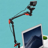 Improved Live Studio Action Placement Clip Stand, Phone Magic Arm Stand Base