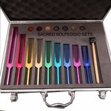 Sacred Solfeggio  Chakra Healing Tuning Fork Sets Sound Healing Therapy Vibration Therapy Music Healing Tools for Yoga