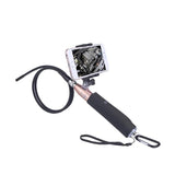 Phone Holder 8mm Lens HD WiFi Borescope Inspection Camera Built-in 8 LED Lights Waterproof