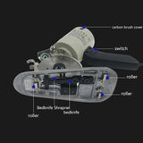 YJ-90B 200W Blade Electric Round Knife Cloth Cutter Fabric Cutting Machine Round Knife Cutting Machine