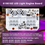 LED Light Engine Board Kit 619818Z For Pentair Intellibrite 5G Color Pool LightsModels 601000, 601001, 601002, 601003, 60