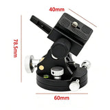 Universal Equatorial Mount Latitude Fine-Tuning Base | Multi-Function Astrophotography Accessory