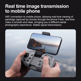 New V86 HD Photography Drone Optical Flow Positioning Intelligent Obstacle Avoidance A Foldable Remote Control Aircraft