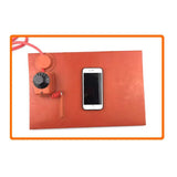 AC 220V Silicone Rubber Heating Plate Mobile Phone Split Screen Heating Pad Phone Repair Tool With Temperature Controller 0-150℃