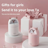 Mini Cute Pet Desktop Humidifier USB Small Car Air Freshener Bedroom Air Humidifier Portable Home Office Aromatherapy Device