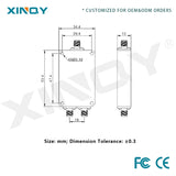 2-Way Satellite Signal Splitter 0.5-6GHz for SMA Female Digital RF Splitter Telecom Parts