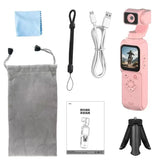 Handheld PTZ camera Pocket pocket sports anti-shake 4K HD camera face PTZ tracking and shooting artifact