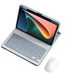 NEW ARRIVAL Case for Pad 5/5 Pro 11Inch Detachable Flat Tablet Case with Keyboard Cover Blue
