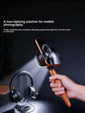 E10 Phone Tripod Stand for IPhone 17 Pro Max - Aluminium Smartphone Mini Tripod Pocket Cell Phone Stand Universial