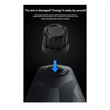 Replacement Lens For Insta360 X5 Action Camera DIY Repair Color Lens Kit For Enhanced Performance