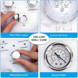 Breast Enhancement Vacuum Therapy Machine BBL Enlarge for and Butt Lifting with 21cm Cups 3 Pairs of Cups and 3 Pumps Cupping