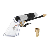Multi-Function Steam Spray Suction Head With 1/4" Quick Disconnect Coupler Valve For Shop Vac Mytee Vacuum Extractor System