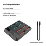 GW-For Switch2 Left And Right Controller Charging Stand NS2 Controller 4-In-1 Charging Stand With Indicator Light