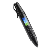 Pen Type Mini Mobile Phone With 0.96 Inch Screen, Bluetooth, Gsm Compatibility, Camera Dialer, And Flashlight Function