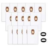 E-Easy To Use-15Pack 204814 Bags Compatible For Vacuum Bags 205811 Style F,204811,204814,Fit For All Generation G,Se