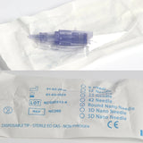 10pcs Hydra Needle Derma Stamp 9/12/24/36/42 Pin 3d 5d Nano Facial Meso Injector Pen Microneedle Cartridge With Syringe Tube