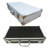 Microphone Carrying Case Hard Case with Handle Multi Compartment 1Pcs Instrument Box Shockproof Mic Bag EVA Interior Hard Shell