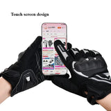 Motorcycle Gloves Rider's Full Finger Gloves Protective Shell Anti Fall Touch Screen Wear-resistant and Breathable Riding Gloves