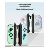 Ergonomic Gamepad Grip For Switch 2 For Joycon Split Handle Converter Magnetic Adapter Charging Grip Controller Adapter