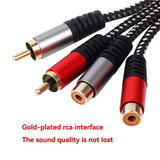 2Way RCA Audio Isolator RCA Audio Current Noise Eliminator RCA Audio Noise Filter Audio Signal Noise Reducer