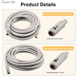 Professional 10 Meter Lab Strong Weak Suction Tube Hose Pipes for Dentist Chair Turbine Unit Odontologias Dentistrys Materials