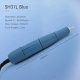 Professional Lab 30mm 40000RPM Micromotor SH37L-M45 Nail Polishing Machine Hand Tool