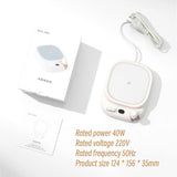 40W Coffee Mug Warmer Cup Heater Electric Hot Plate 4 Temperature Settings Warmer Coaster for Tea Milk Water Heating Pad 220V
