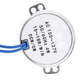 1PC 4W Synchronous Motor 50/60Hz CCW/CW Geared Motor AC 100-127V