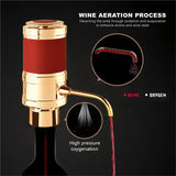Vacuum Saver Electric For Wine Aerator Decanter Dispenser& Quick Decanting System- Luxury Gift For Wine Enthusiasts