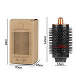 Large Round Volumizing Brush for Dyson Airwrap Attachments,Bigger Oval Round Brush , Fluff Up and Volumize for Styling A