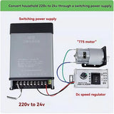 DC 9V60V PWM DC Motor Speed Controller 20A 1000W Forward Reverse Pause Function Switch For DC 9V60V 775 795 895 Motors